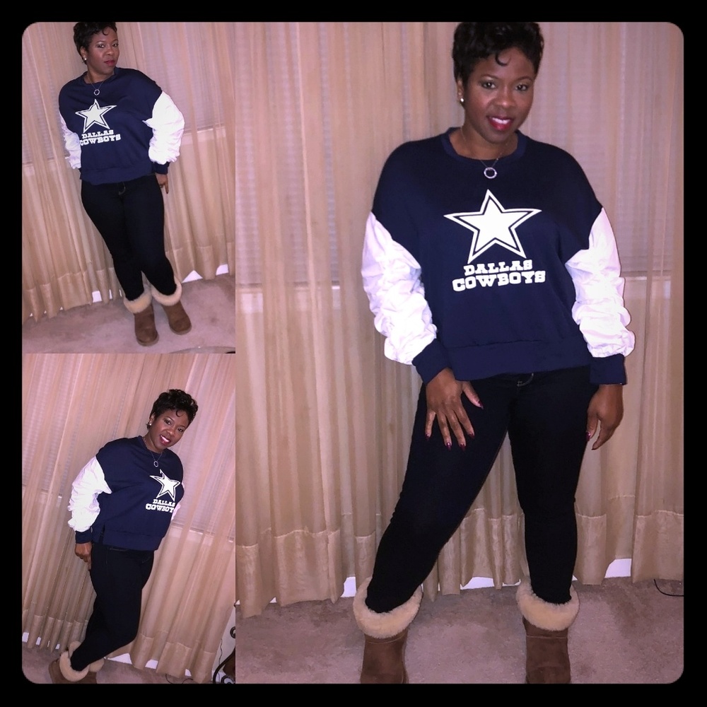 Dallas Cowboys oversized sweat shirt